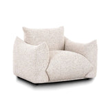Saint Tropez Nubby Fabric Armchair in Sand
