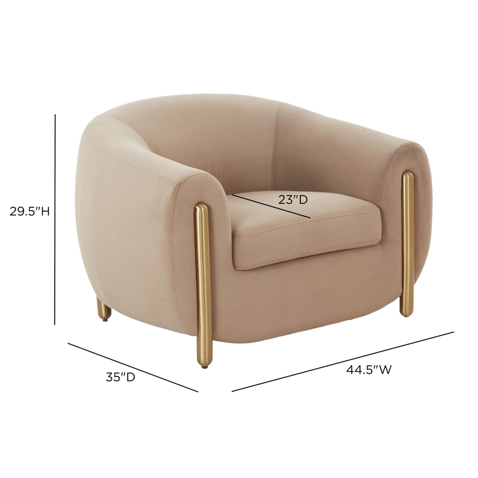 Lina Accent Chair by Inspire Me! Home Decor