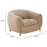 Lina Accent Chair by Inspire Me! Home Decor