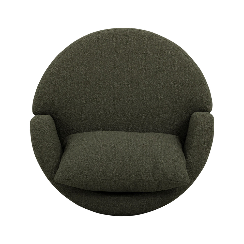 Silvi Performance Boucle Swivel Accent Chair