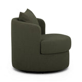 Silvi Performance Boucle Swivel Accent Chair