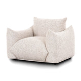 Saint Tropez Nubby Fabric Armchair in Sand