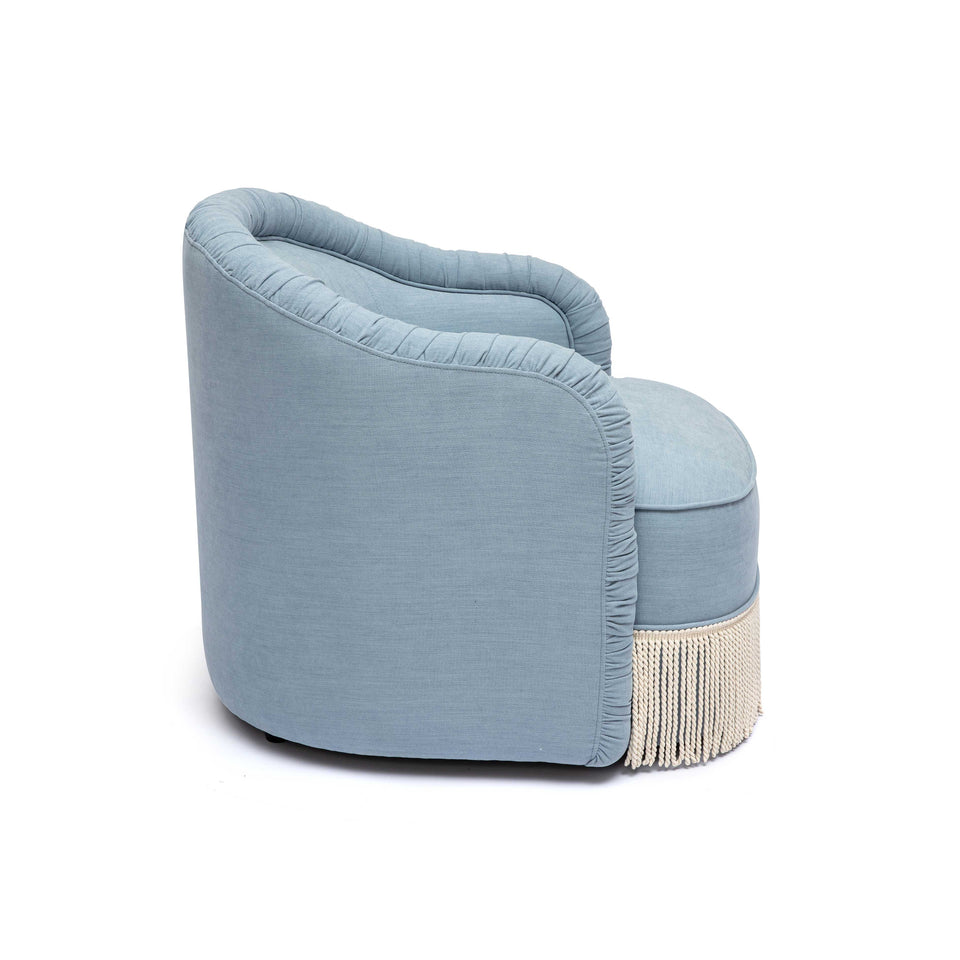 Pamela Tasseled Lounge Accent Chair