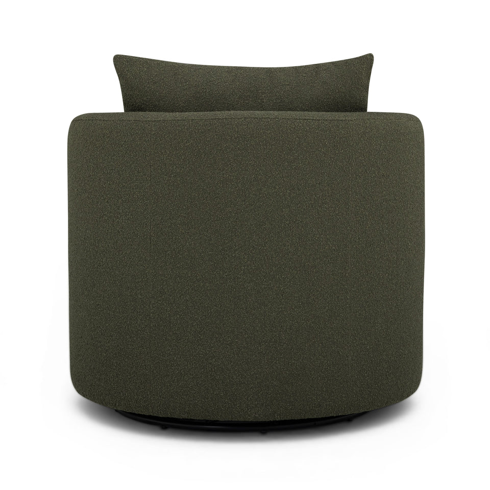 Silvi Performance Boucle Swivel Accent Chair