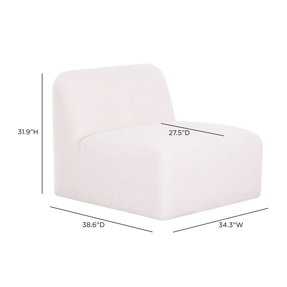Gorge Modular Armless Chair