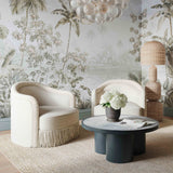 Pamela Tasseled Lounge Accent Chair