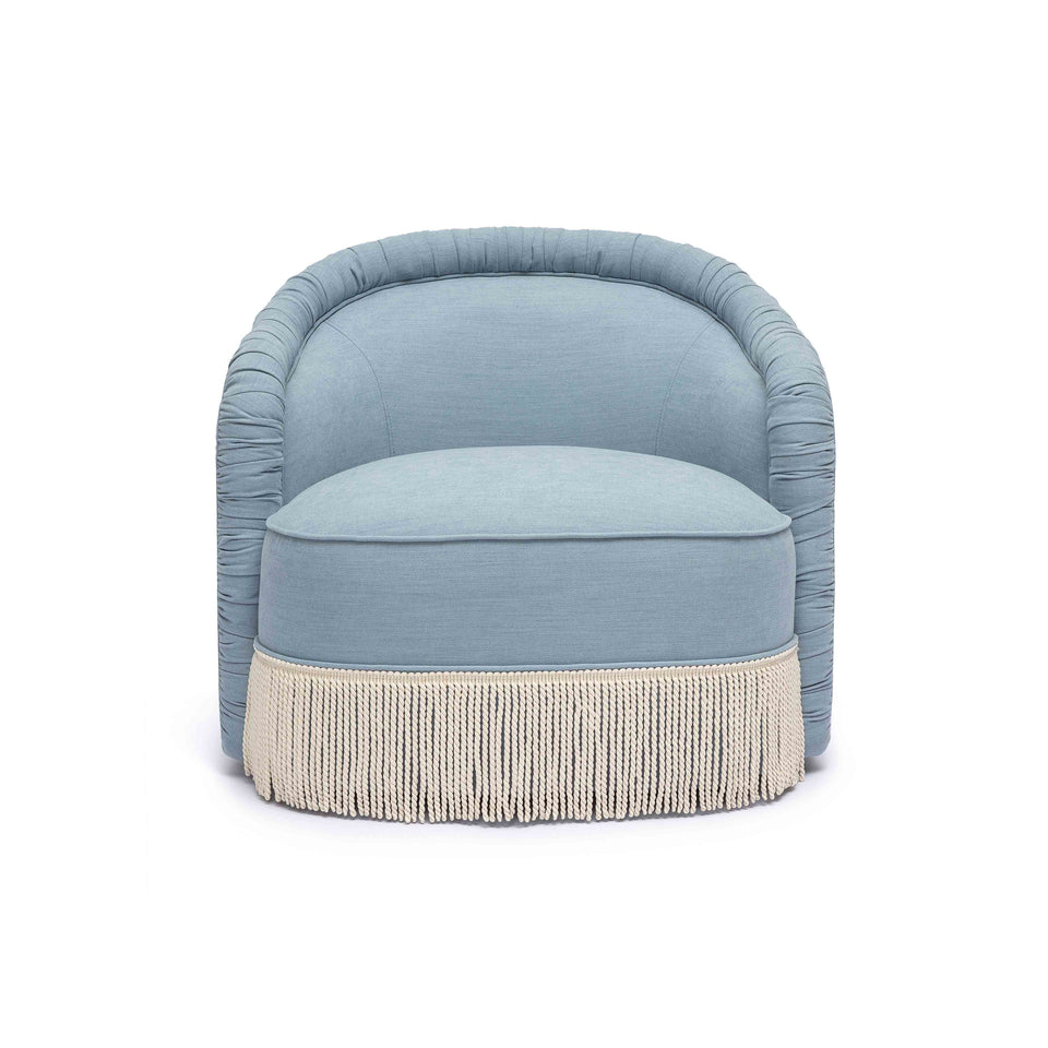 Pamela Tasseled Lounge Accent Chair