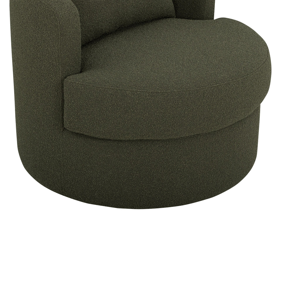 Silvi Performance Boucle Swivel Accent Chair