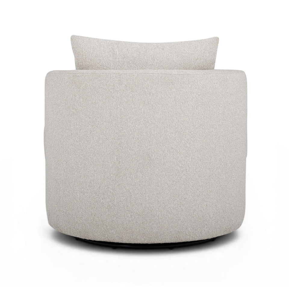 Silvi Performance Boucle Swivel Accent Chair