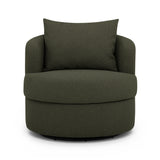 Silvi Performance Boucle Swivel Accent Chair