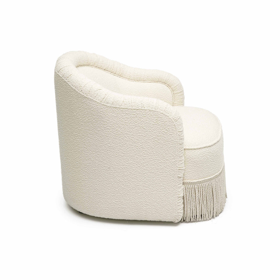 Pamela Tasseled Lounge Accent Chair