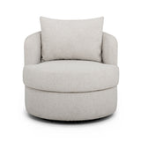 Silvi Performance Boucle Swivel Accent Chair
