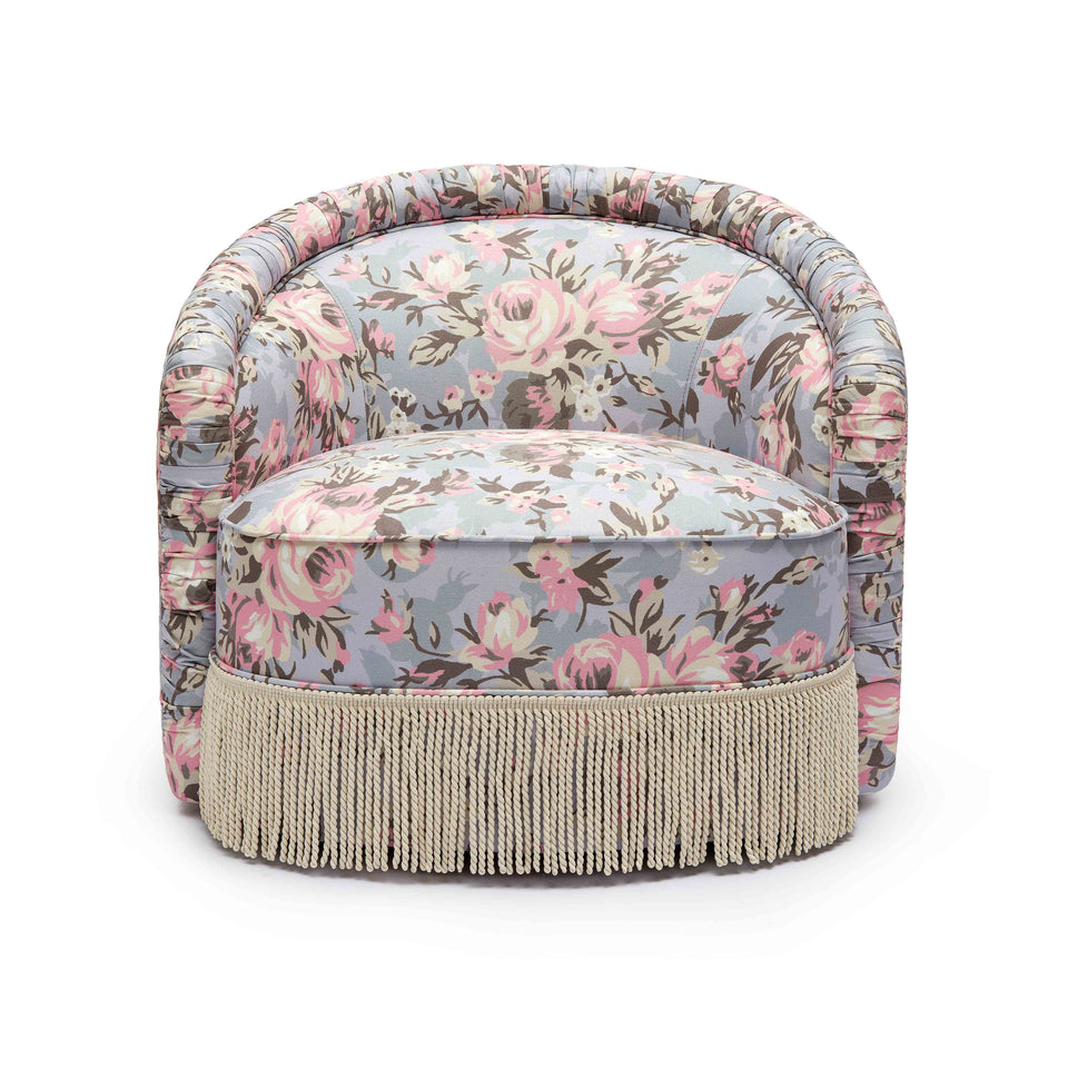 Pamela Tasseled Lounge Accent Chair