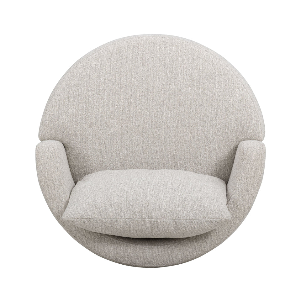 Silvi Performance Boucle Swivel Accent Chair